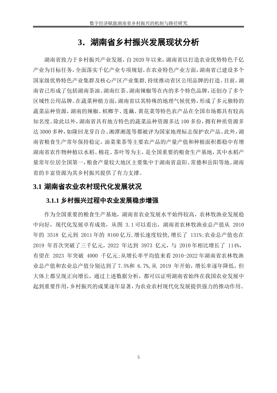 25年WP数字经济-数字经济赋能湖南省乡村振兴的机制和路径研究8.510-19147.doc_第9页