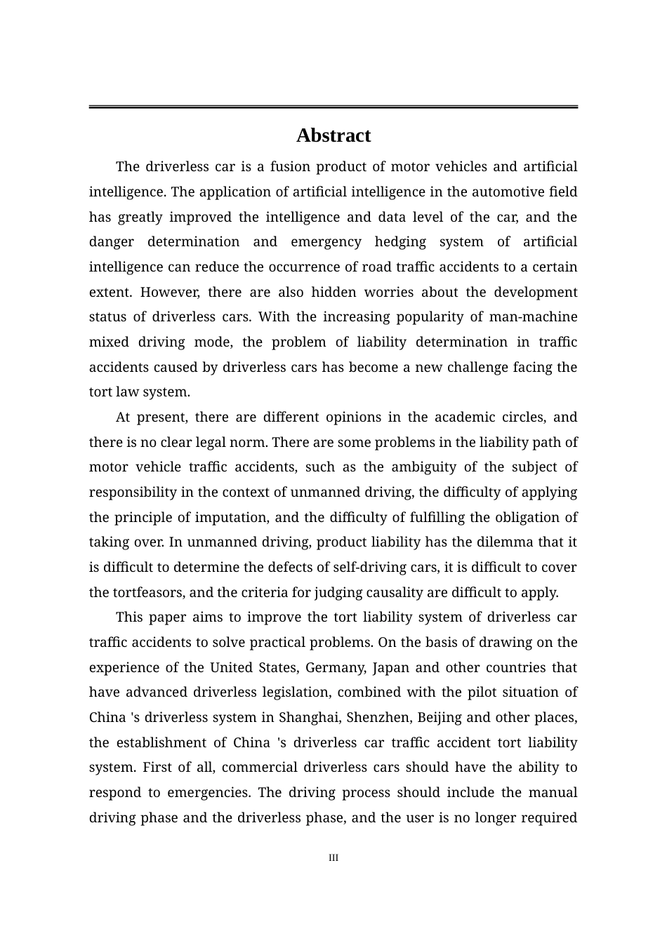 25年WP法学 无人驾驶汽车造成事故侵权责任的归属23.59-AI12.65-约21064字符.doc_第10页
