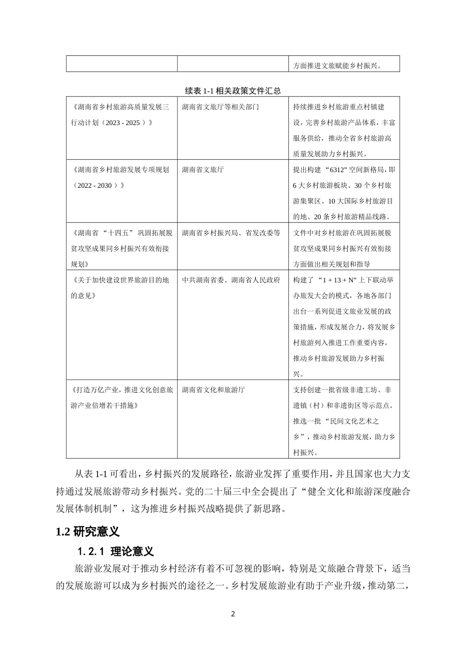 25年WP旅游管理-文旅融合背景下旅游业发展对乡村振兴的赋能作用研究——以湖南省桃江县为例17.710-21669.doc_第5页