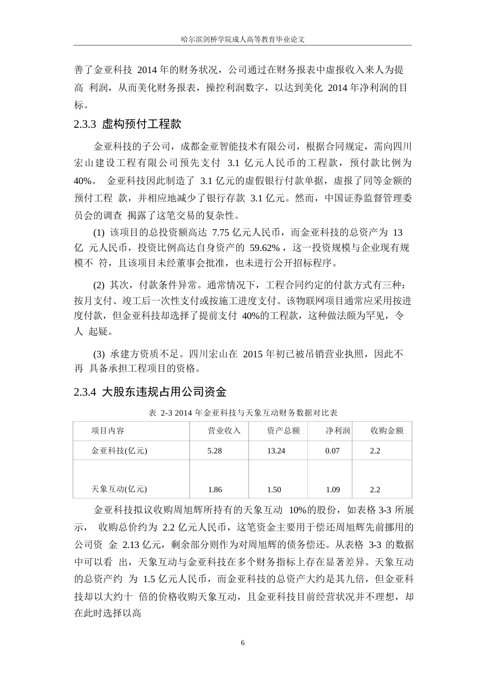 25年WP论会计造假的防范和治理-以金亚科技公司为例-单洪伟(1)0-约11692字符.docx_第10页