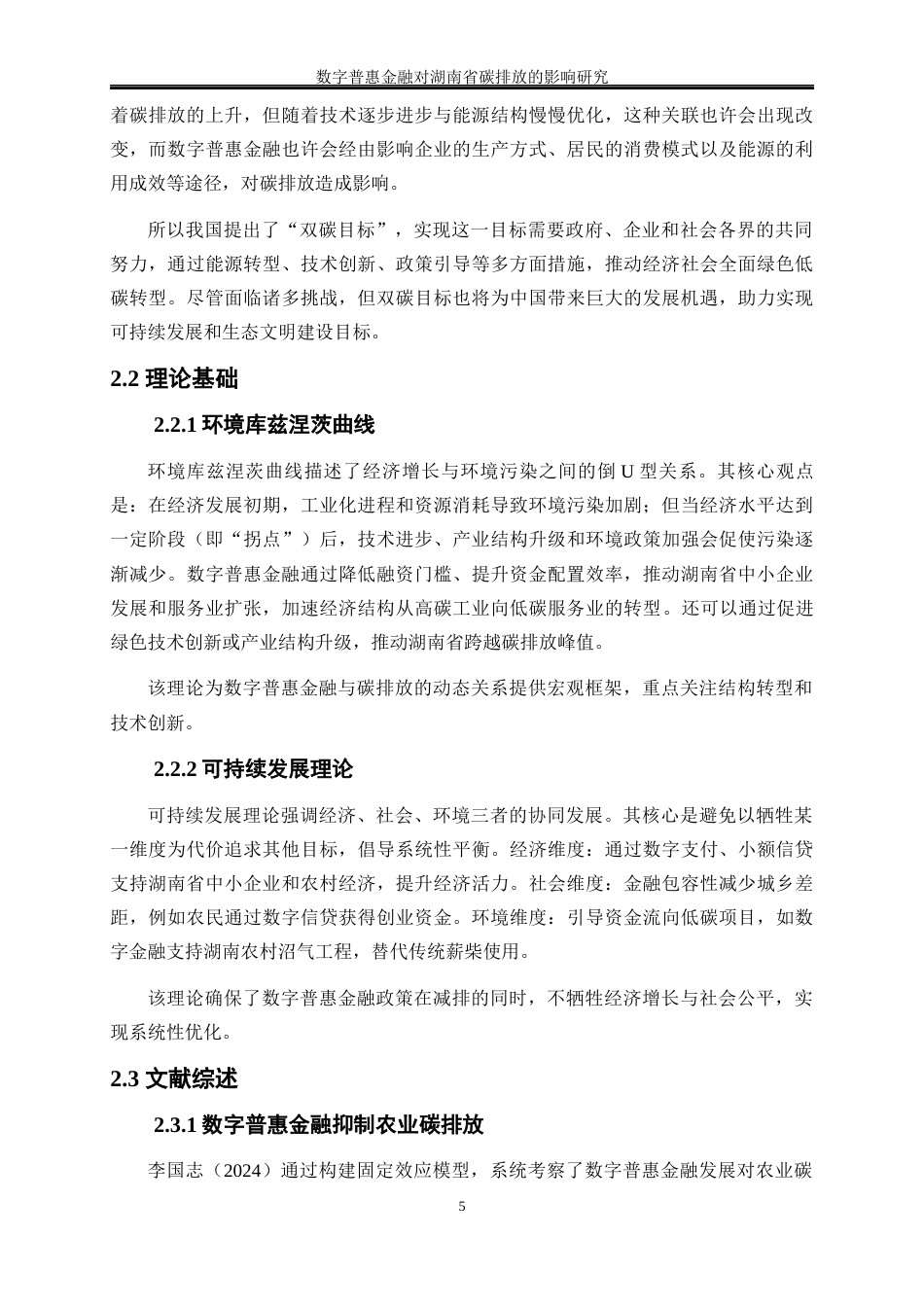 25年WP经济学-数字普惠金融对湖南省碳排放的影响研究19.460-16012.docx_第9页