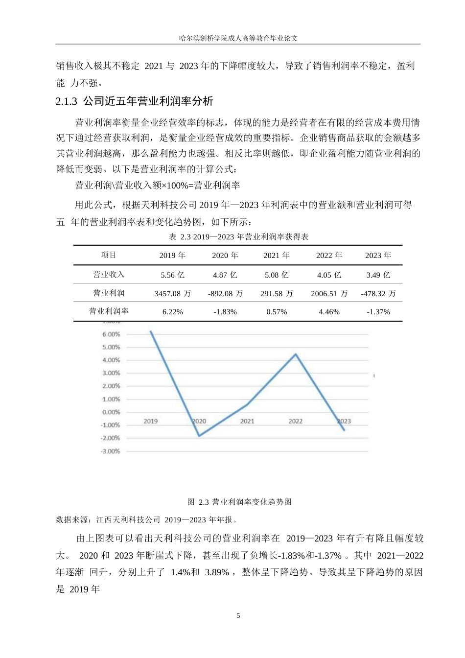 25年WP天利科技公司盈利能力存在的问题及对策探讨0-约10324字符.docx_第9页