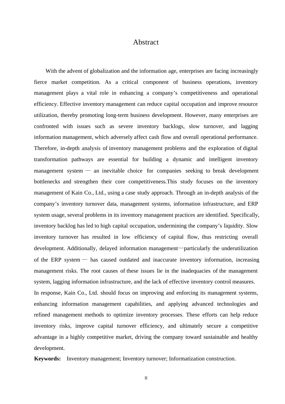 25年WP会计学-凯恩股份公司存货管理问题分析-0-15706.docx_第2页
