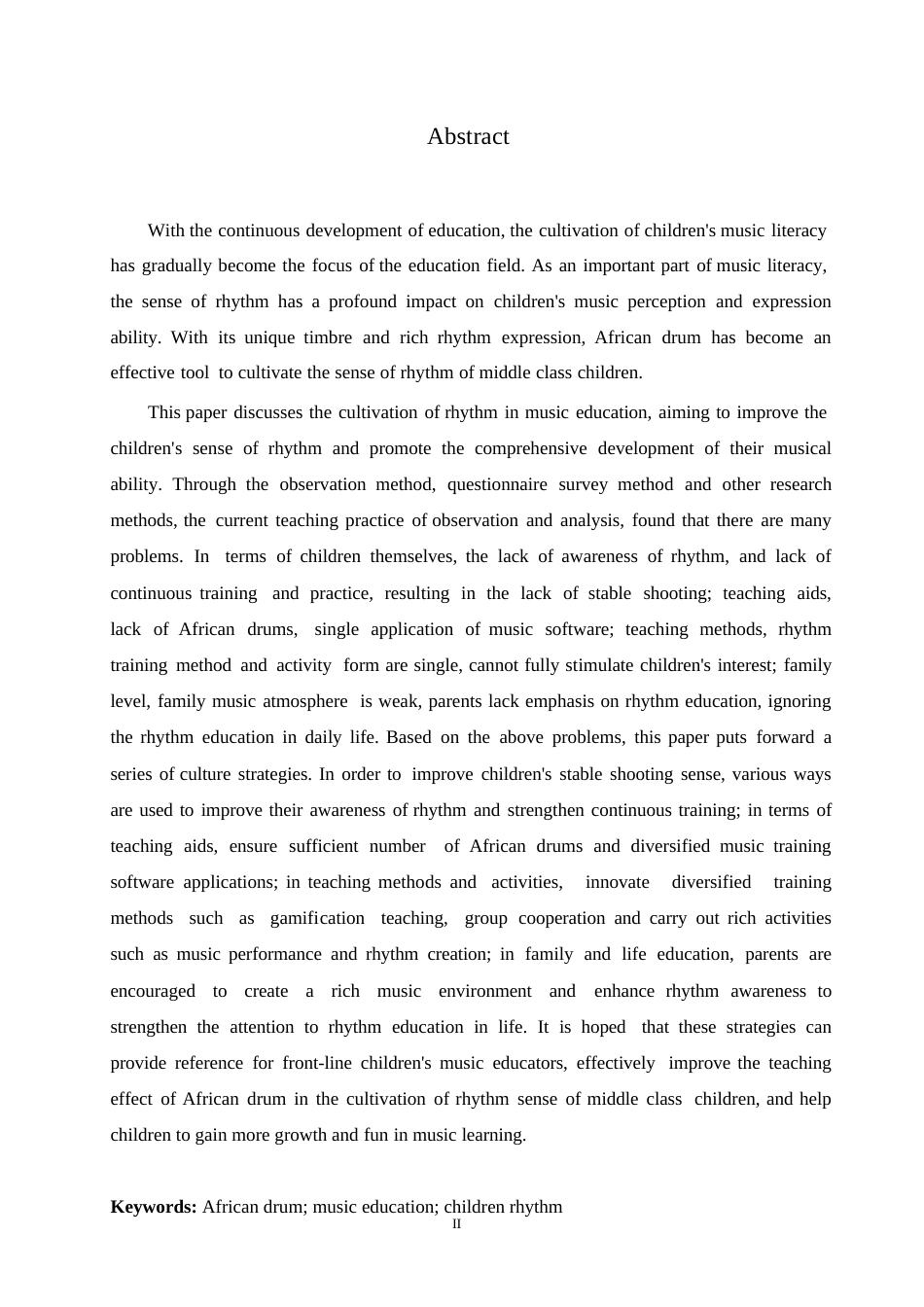 25年WP学前教育-非洲鼓在音乐教育中对中班幼儿节奏感的培养策略探究-7.20-16590.docx_第2页