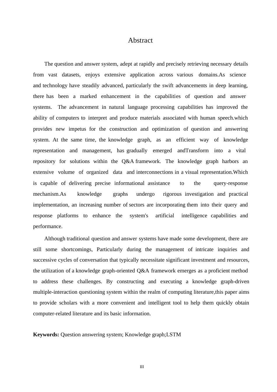25年WP关键词：问答系统；知识图谱；LSTM-约12364字符.docx_第2页
