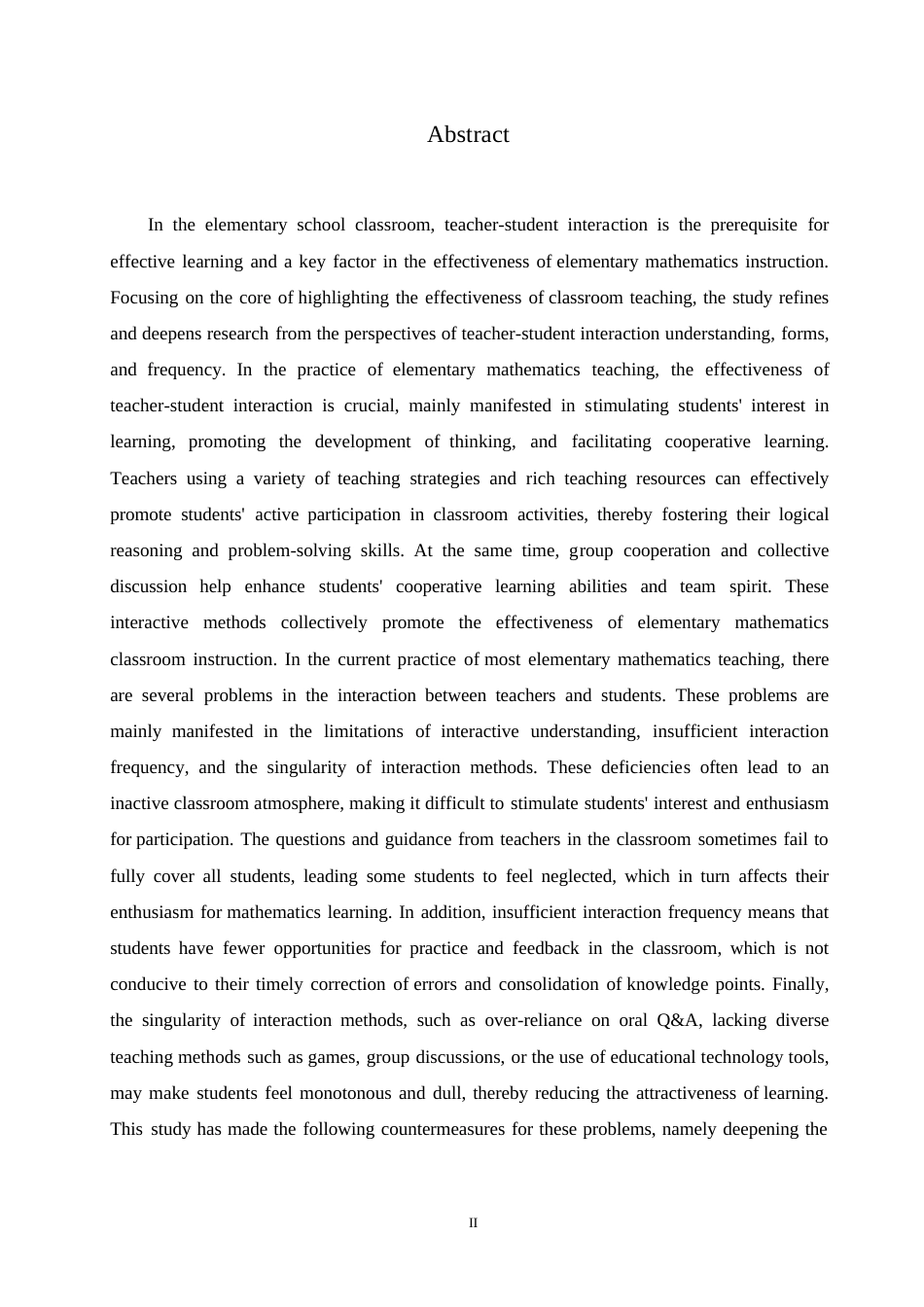 25年WP小学数学课堂师生互动的有效性研究(1)0-约20761字符.docx_第2页