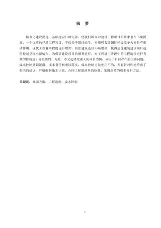 25年WP龙湖天街项目工程造价存在的问题及对策研究0-约9705字符.docx