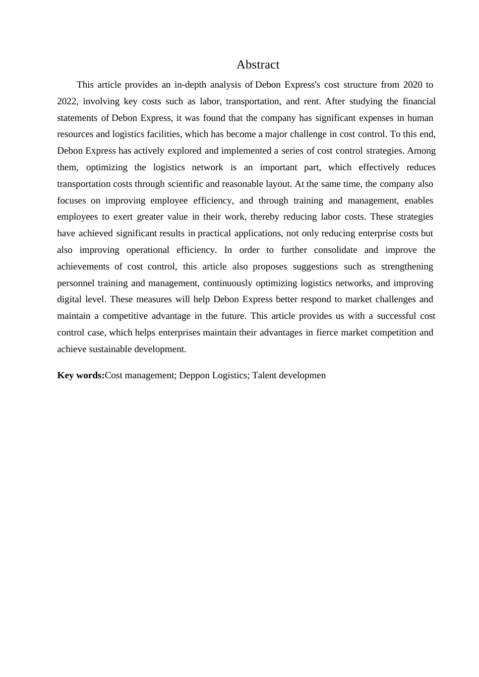 25年WP德邦快递成本控制研究--张丽0-14999.docx_第2页