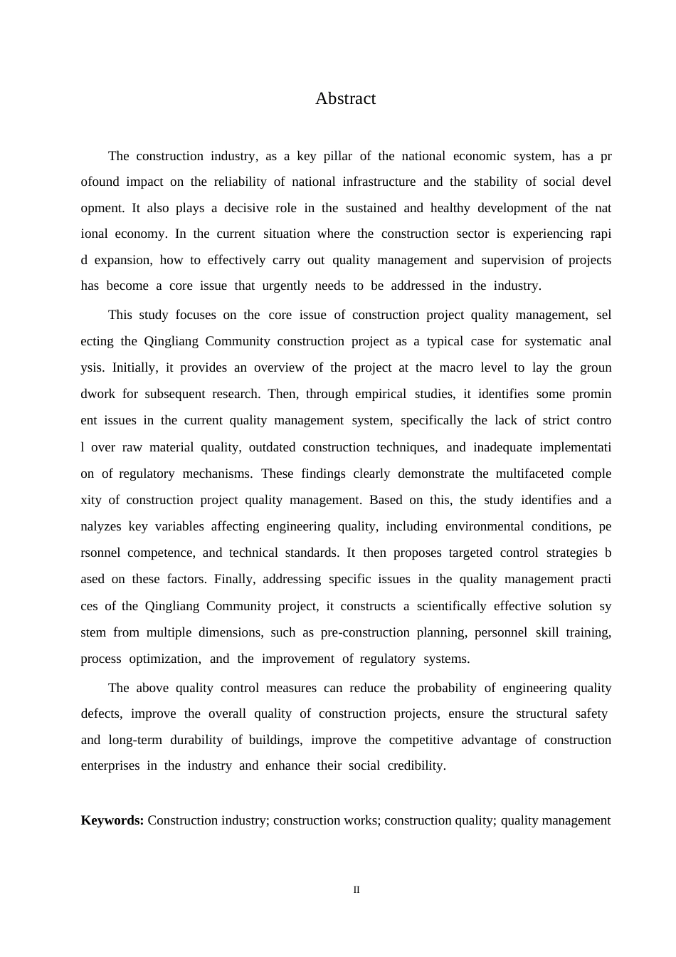 25年WP清凉小区建筑工程施工质量管理方法分析-毕业论文(1)0-约12804字符.docx_第2页