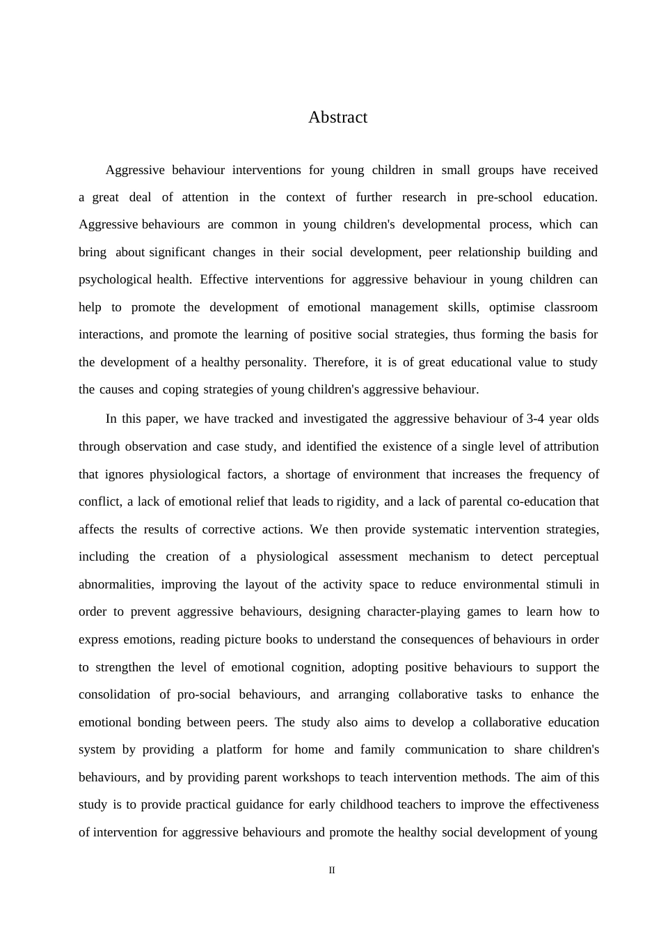 25年WP学前教育-小班幼儿攻击性行为产生的原因及对策-2.940-13778.docx_第2页