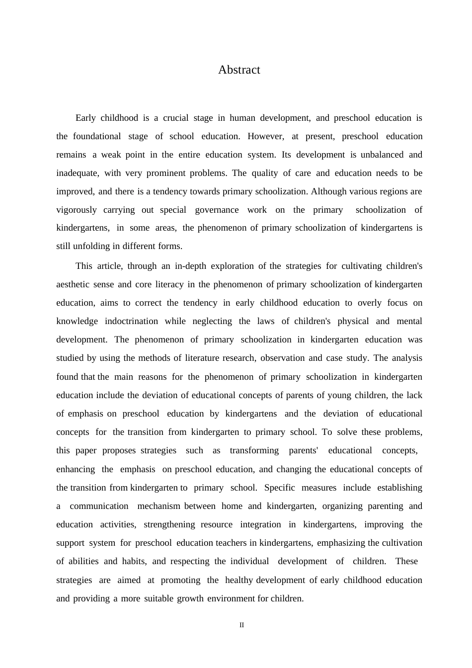 25年WP学前教育-幼儿园教育小学化现象的原因及解决策略-16.310-10847.docx_第2页