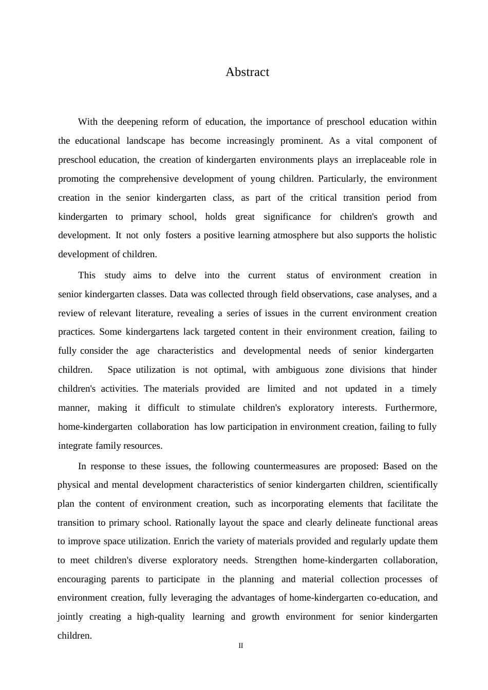 25年WP学前教育-幼儿园大班环境创设中存在的问题及对策-29.630-11923.docx_第2页