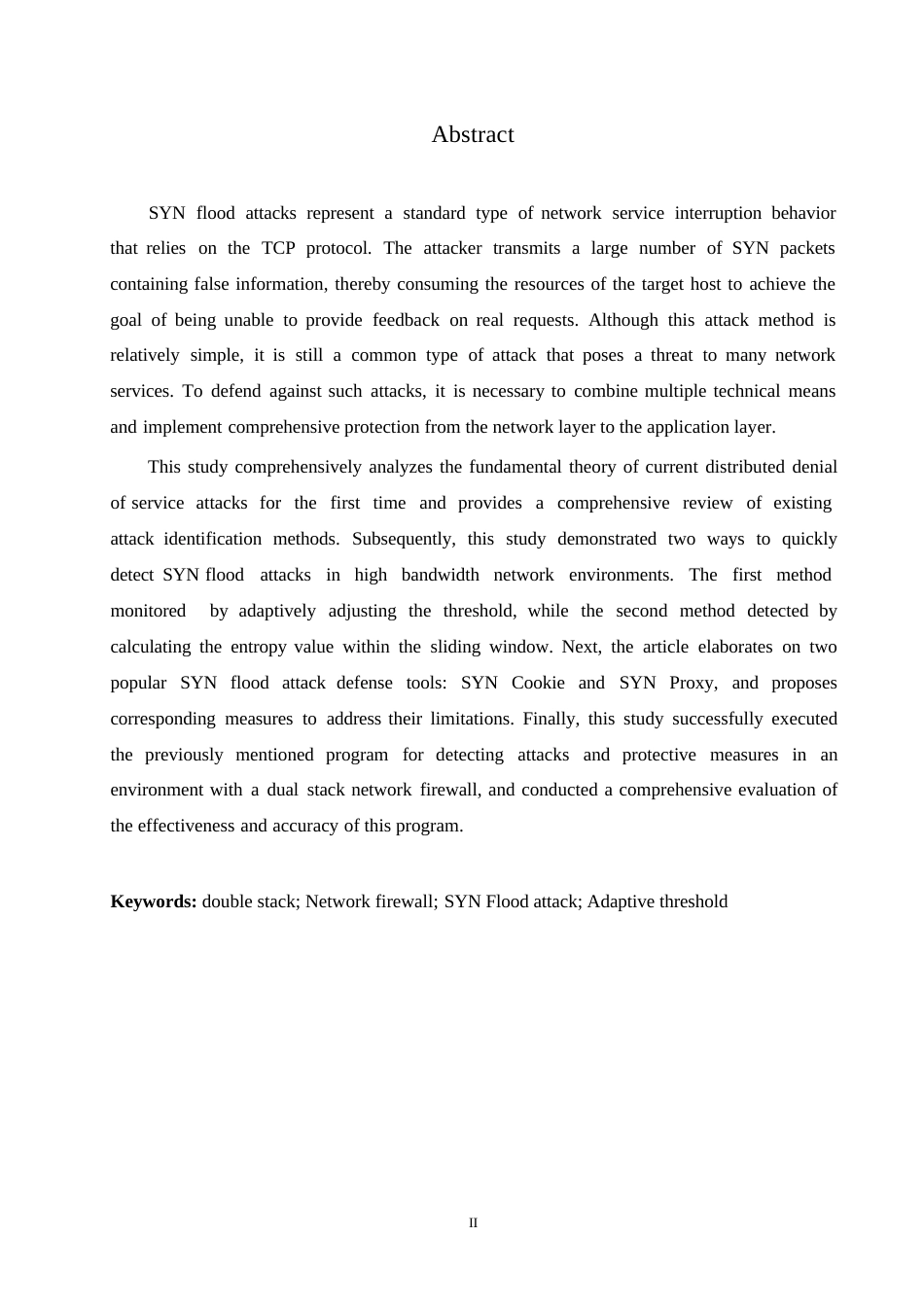 25年WP基于TCP协议漏洞下的攻击SYN-Flood攻击0-约11565字符.docx_第2页