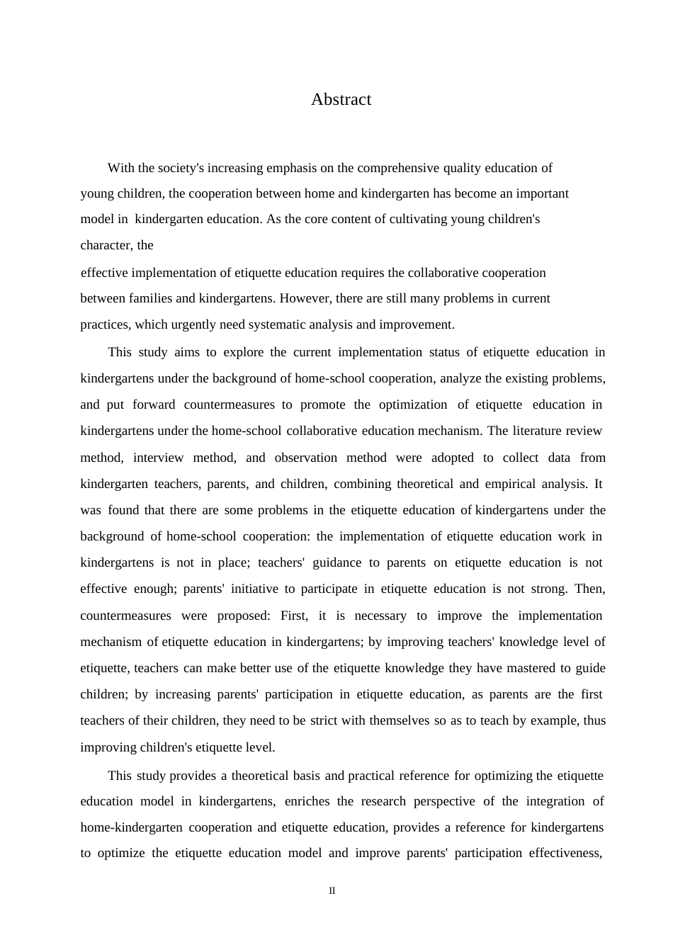 25年WP学前教育-家园共育背景下幼儿园礼仪教育实施中存在的问题及对策-16.70-11268.docx_第2页