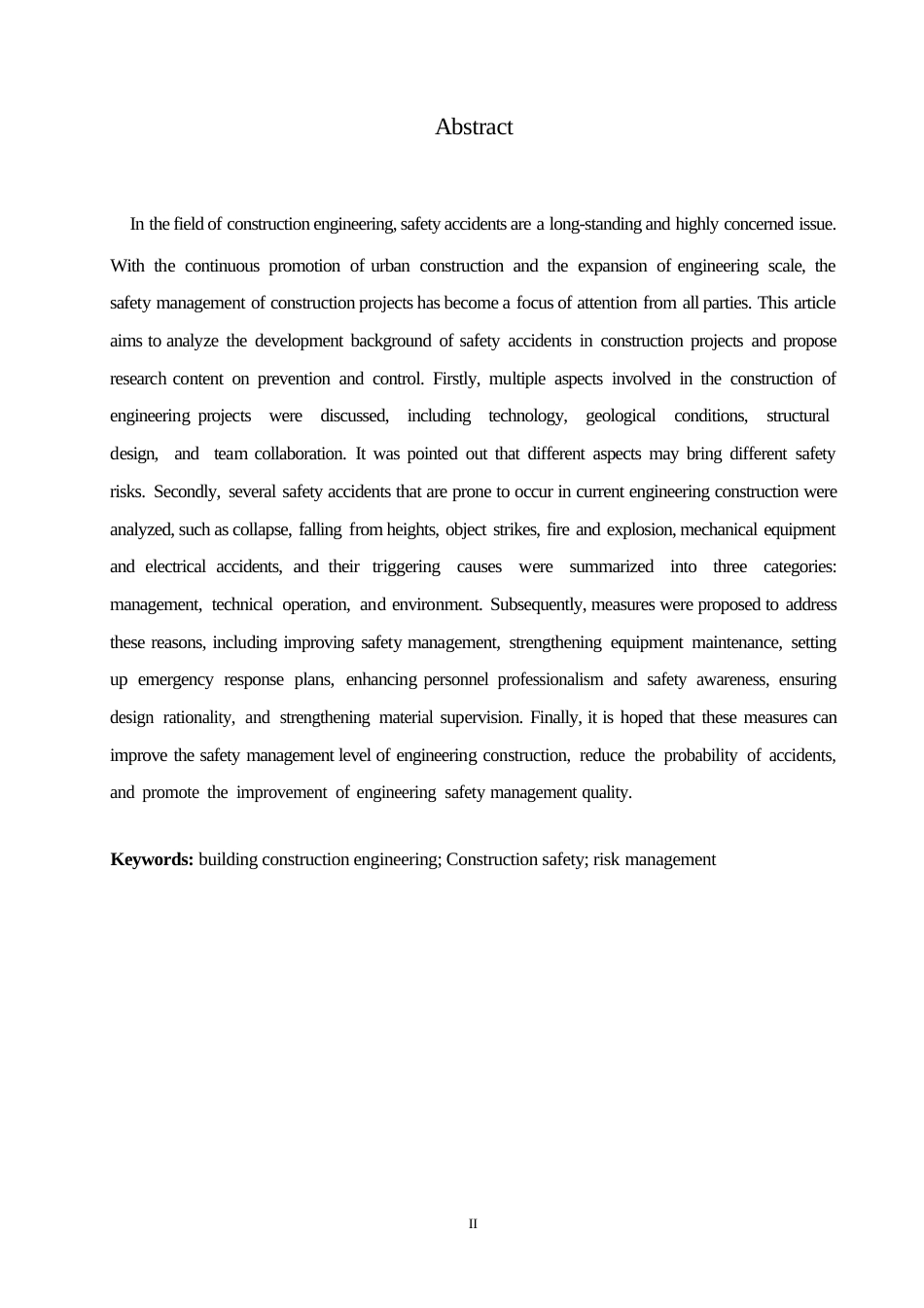 25年WP建筑工程项目安全事故分析与预控研究0-16260.docx_第2页