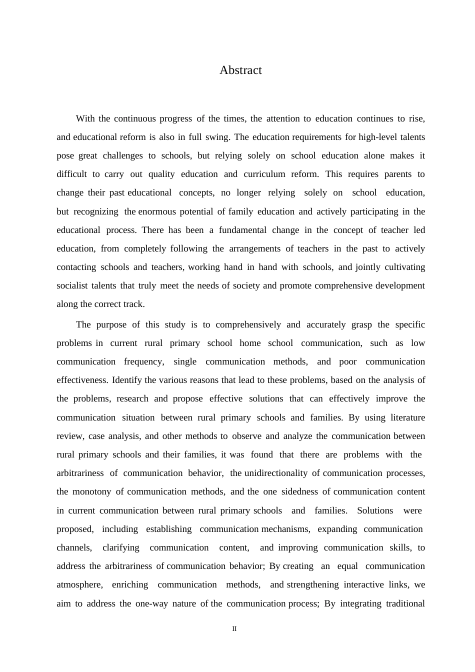 25年WP小学教育-农村小学家校沟通中存在的问题及解决策略-21.780-14158.docx_第2页