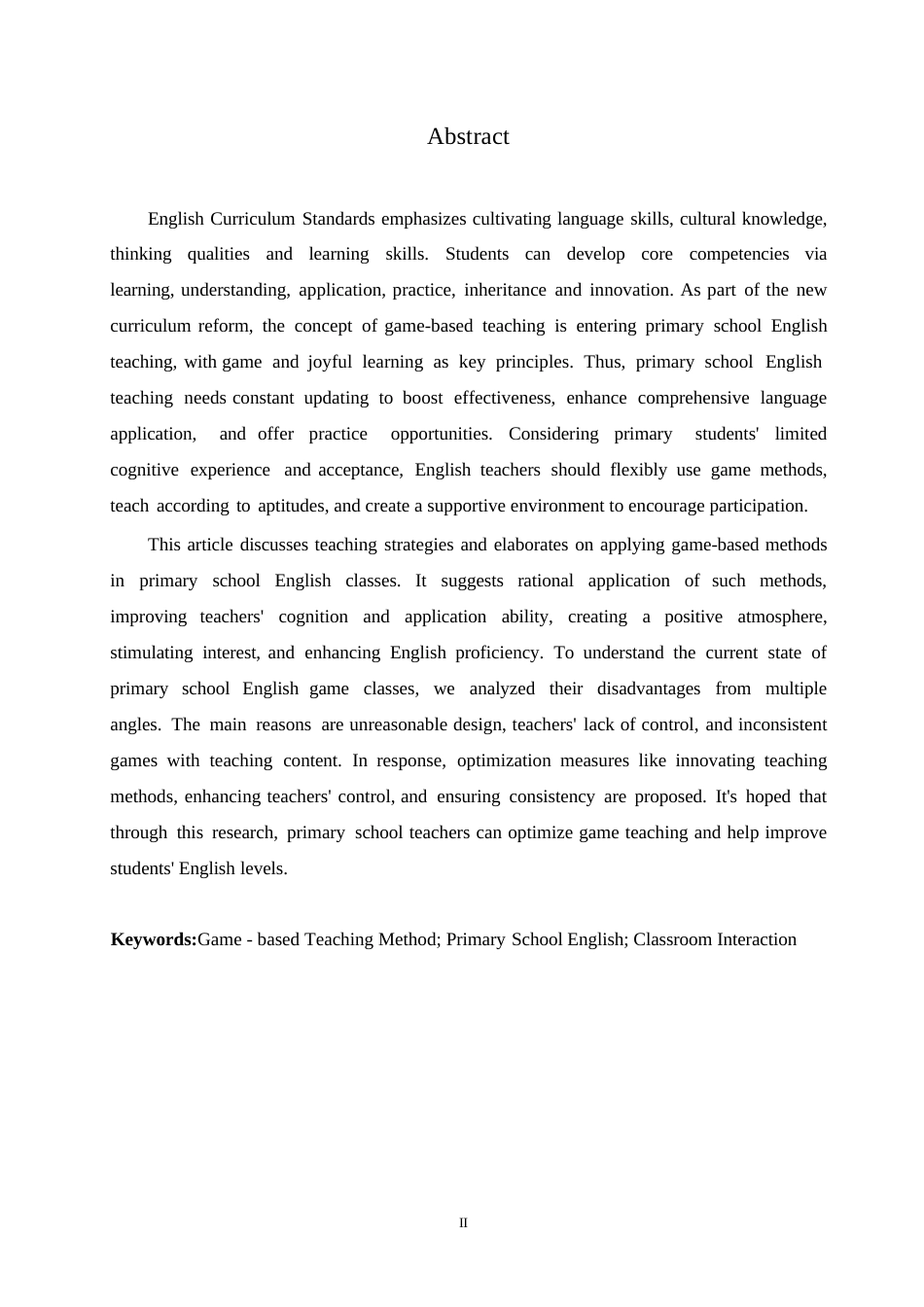 25年WP小学教育-游戏教学法在小学英语教学中的应用策略探究-7.640-14832.docx_第2页