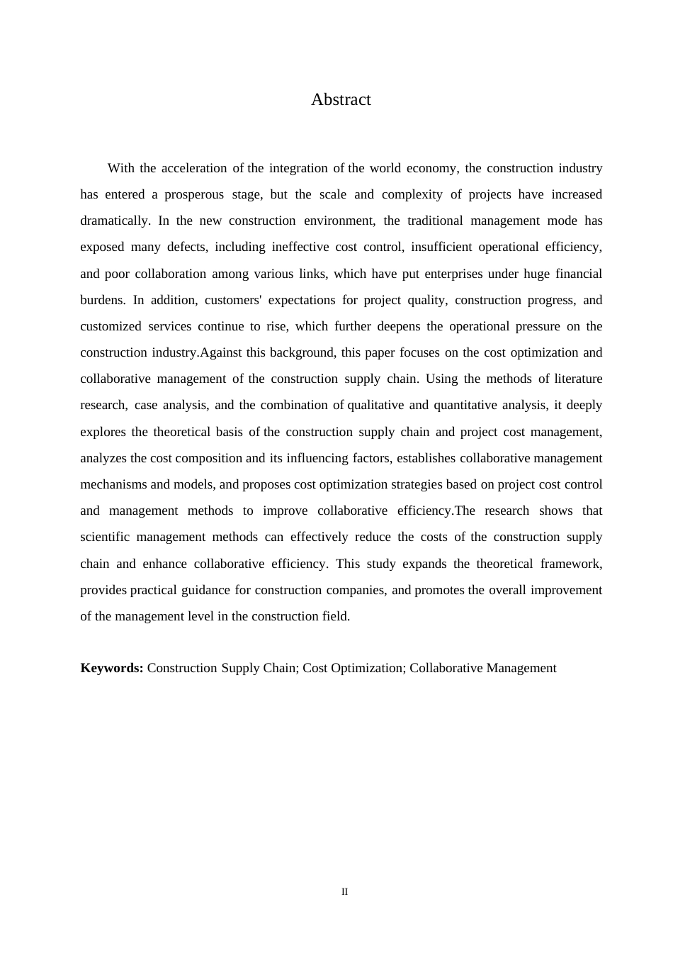 25年WP建筑供应链成本优化与协同管理研究0-约11177字符.docx_第2页