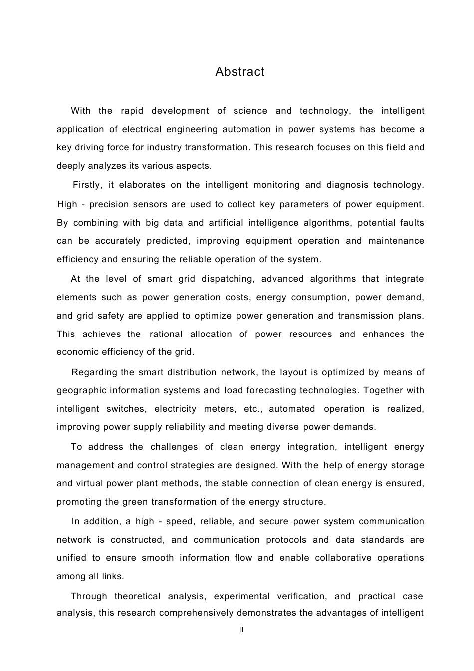 25年WP关键词：配电网、电力系统电气工程自动化、智能化应用-约13396字符.docx_第2页