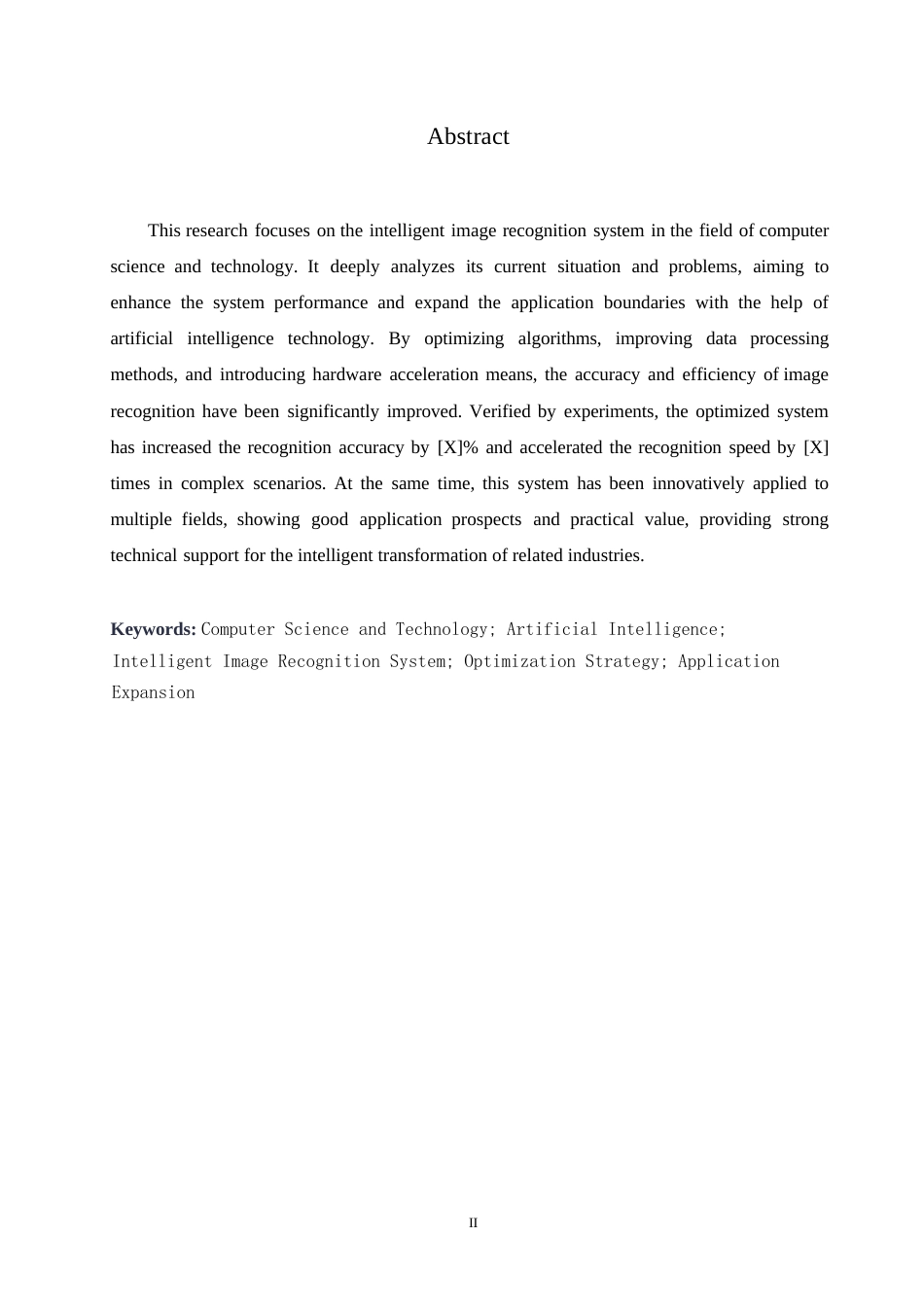 25年WP基于人工智能技术的智能图像识别系统优化与应用研究——徐广发0-11638.docx_第2页