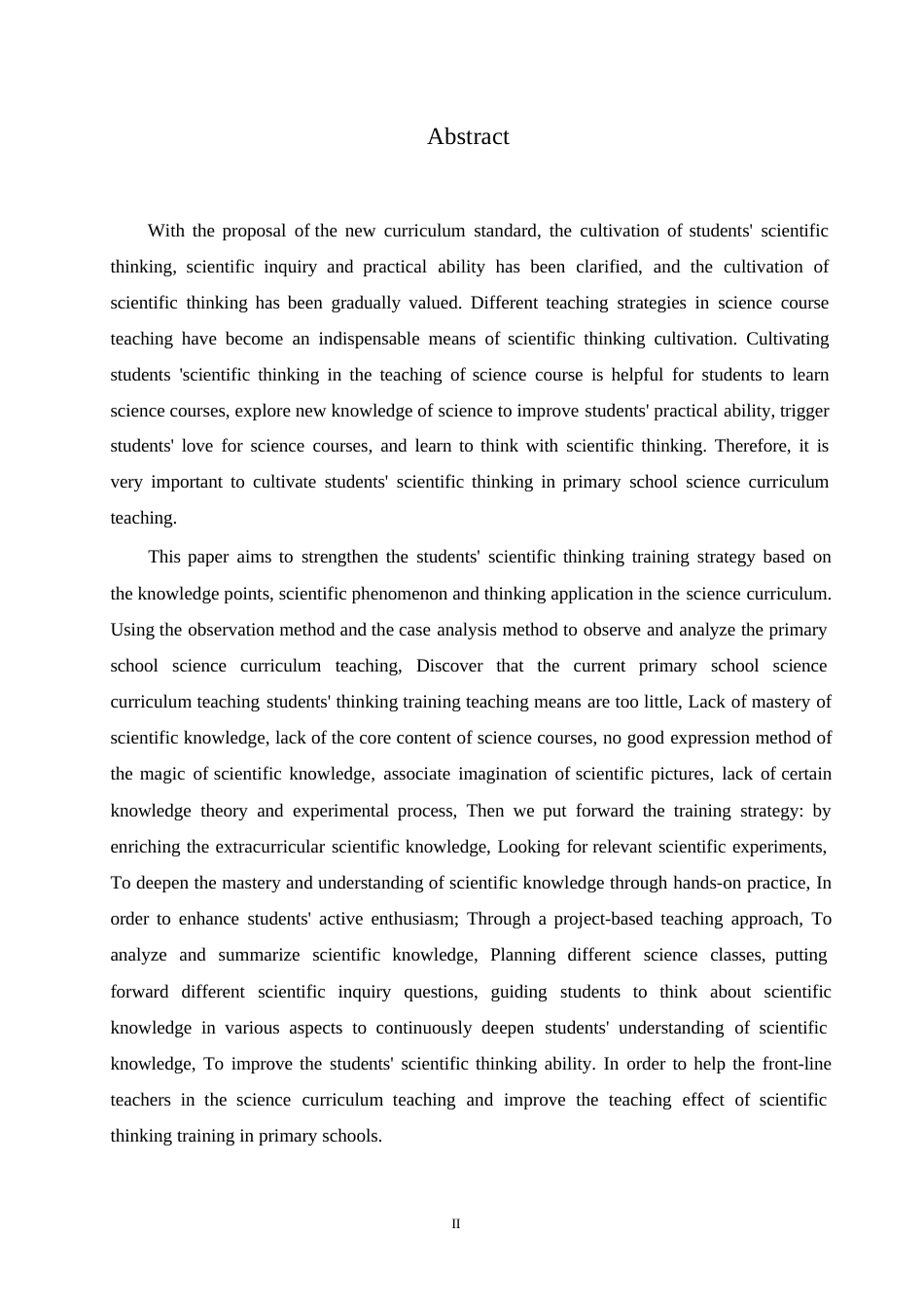 25年WP小学教育-小学科学教学中学生科学思维的培养策略探究-27.590-13982.docx_第2页