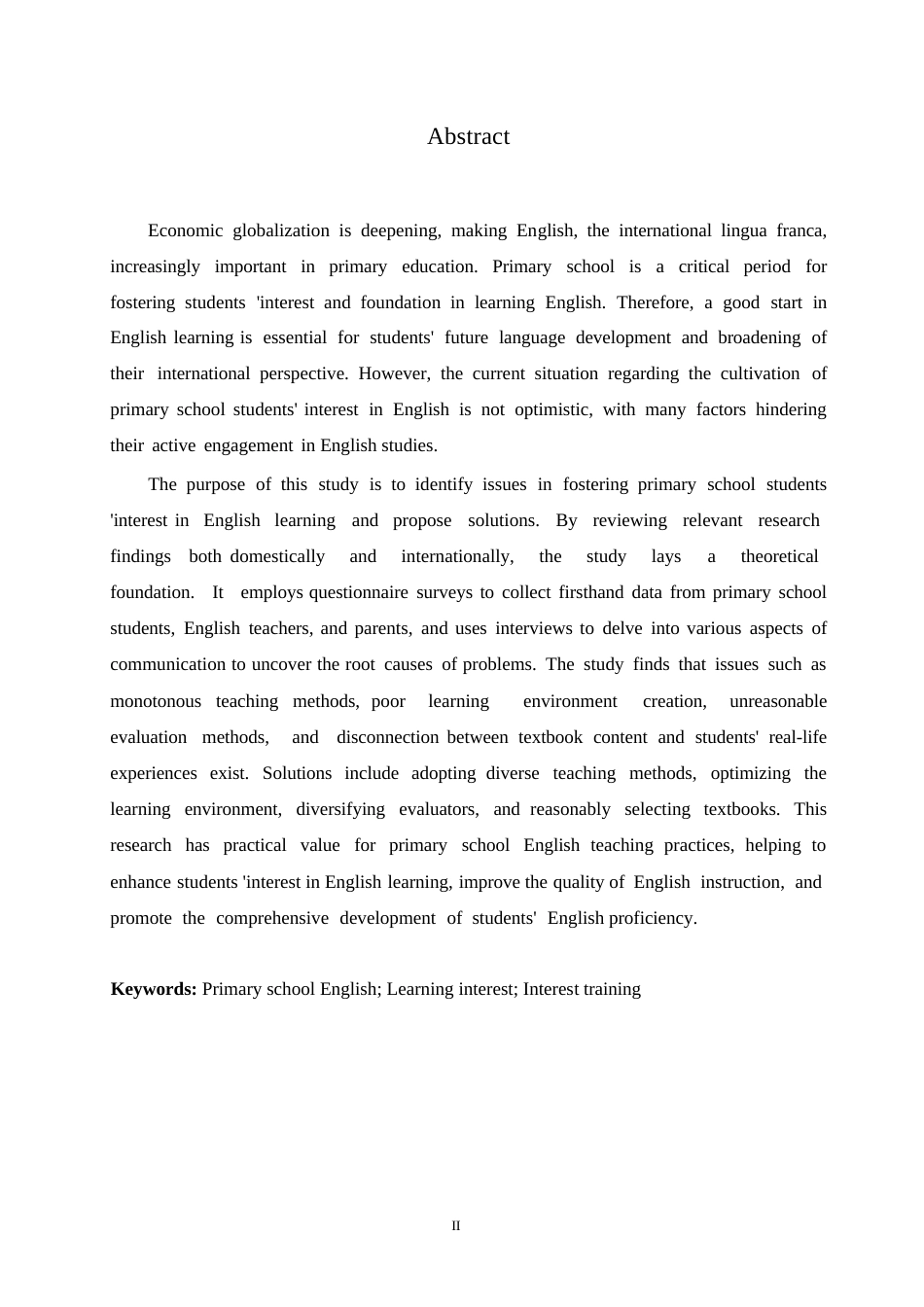 25年WP小学教育-小学生英语学习兴趣培养中存在的问题及对策-17.140-11202.docx_第2页