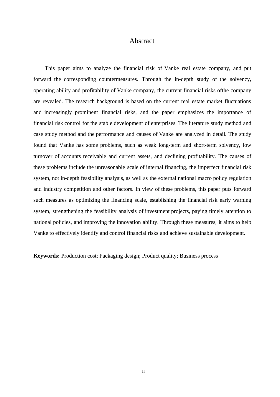 25年WP1536-企业财务风险及其控制问题研究-最终版0-8348.docx_第1页