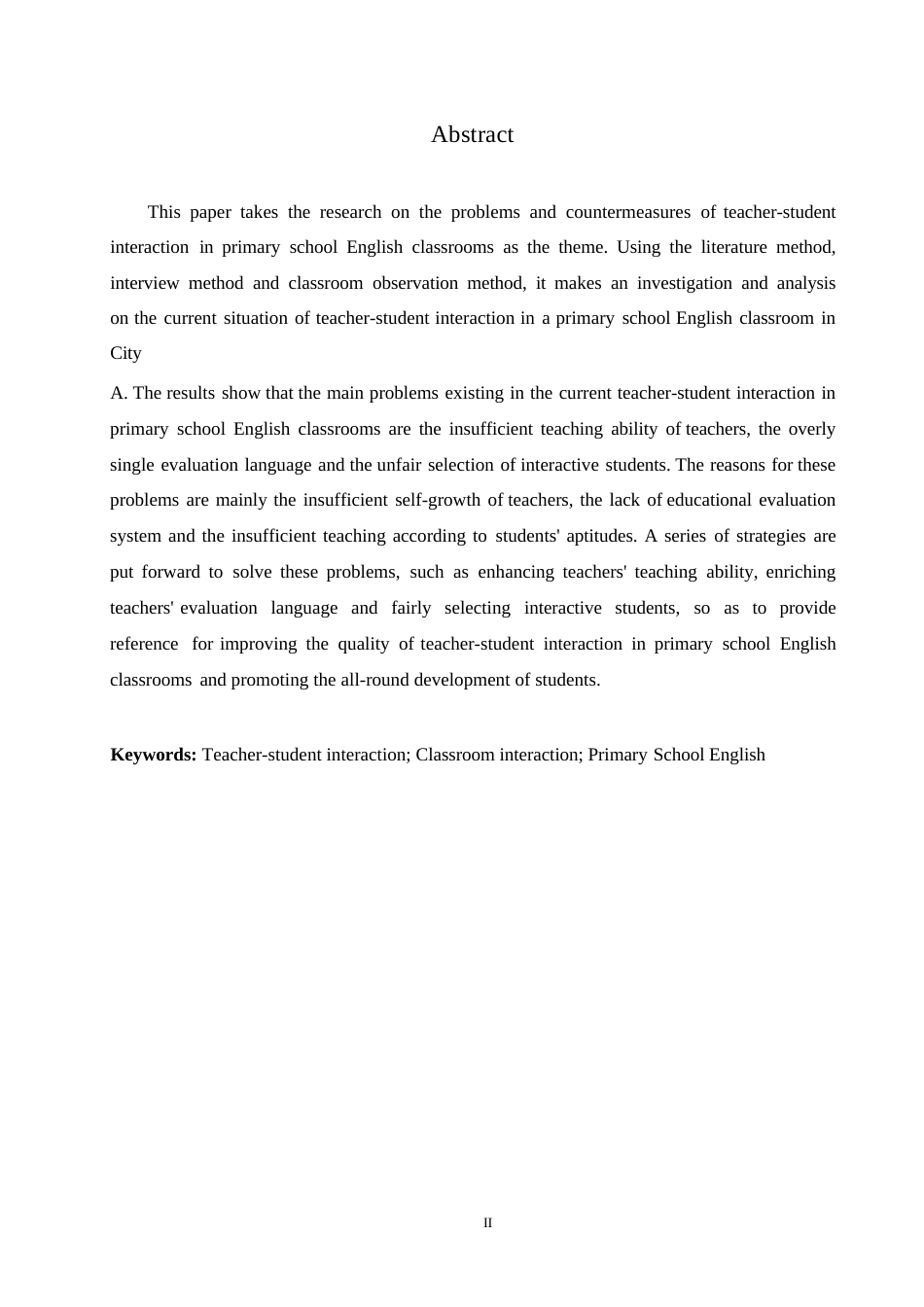 25年WP小学教育-小学英语课堂师生互动中存在的问题及对策-14.920-11770.docx_第2页