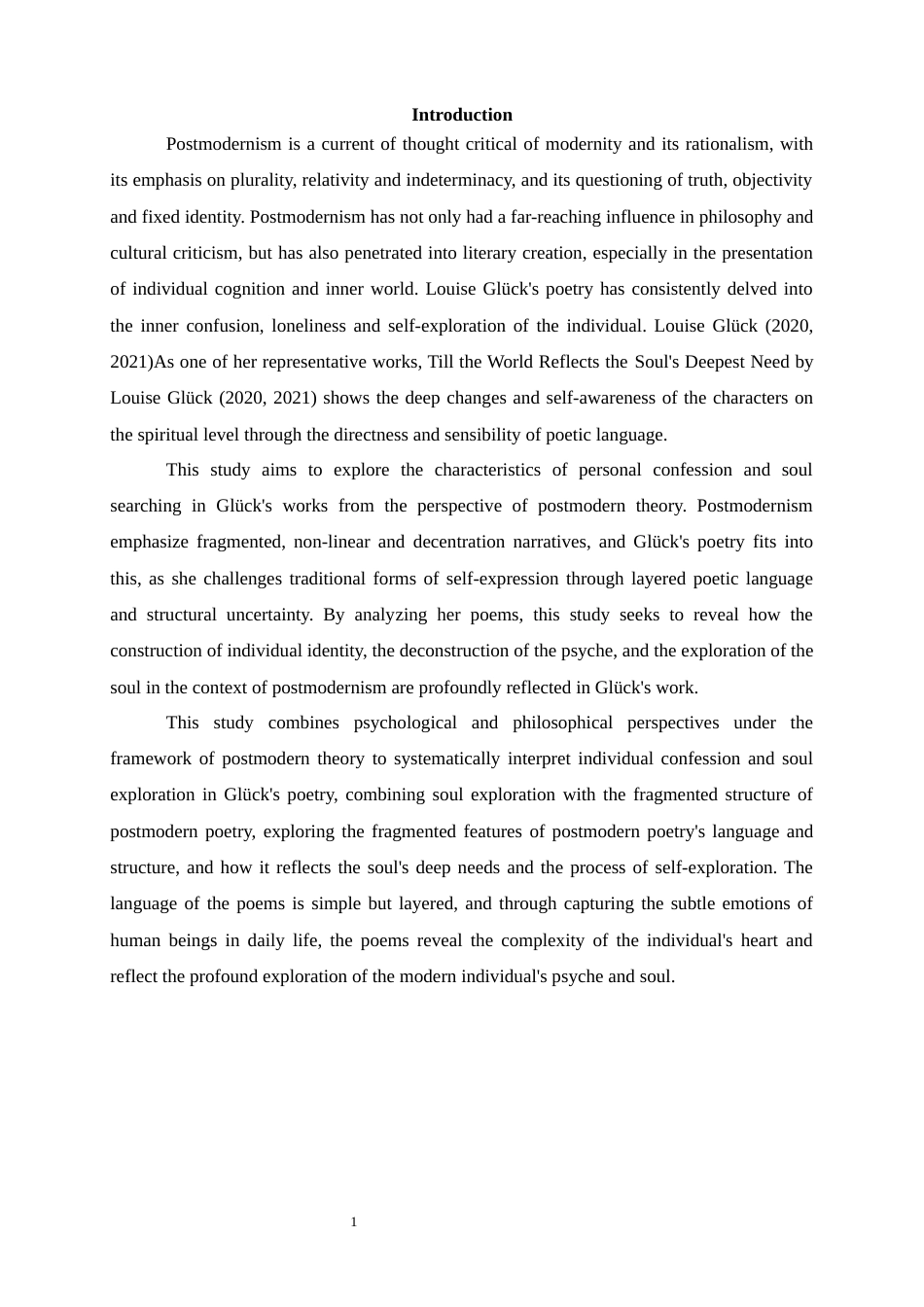 25年WP英语-后现代理论视域下的个人自白和灵魂探索——以《直到世界反映了灵魂最深层的需要》为例0-7546.docx_第5页