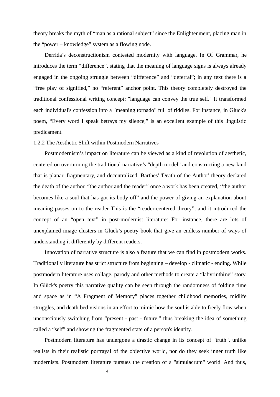 25年WP英语-后现代理论视域下的个人自白和灵魂探索——以《直到世界反映了灵魂最深层的需要》为例0-7546.docx_第8页