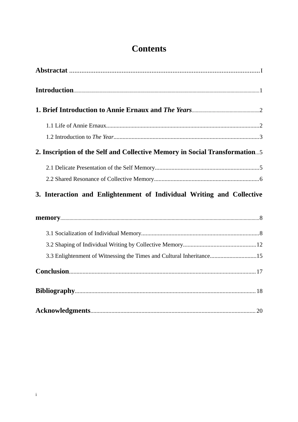25年WP英语-社会变迁下的个人书写与集体记忆——以安妮·埃尔诺《悠悠岁月》为例0-8616.docx_第3页