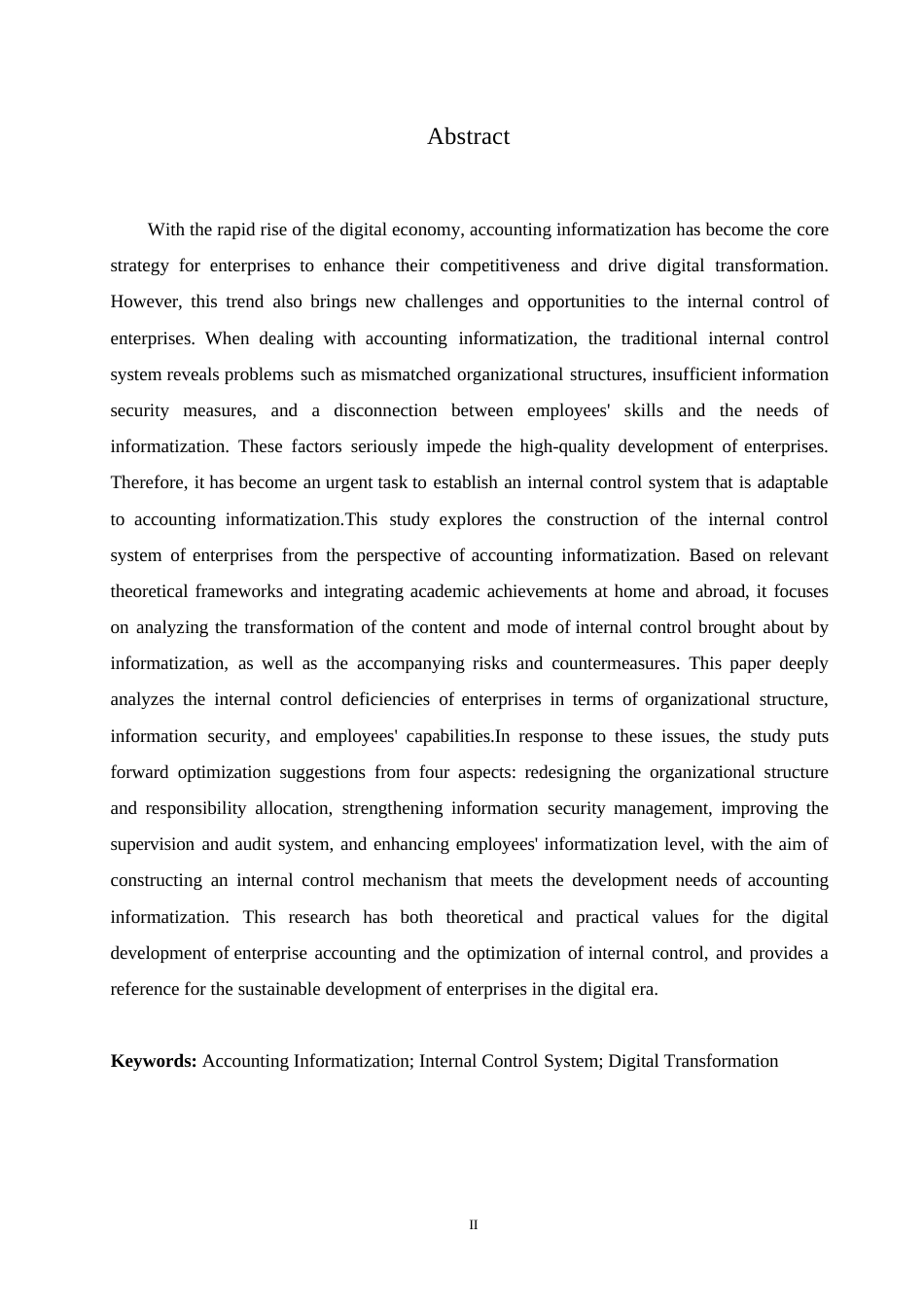 25年WP会计信息化视角下企业内部控制体系构建研究0-约10954字符.docx_第2页