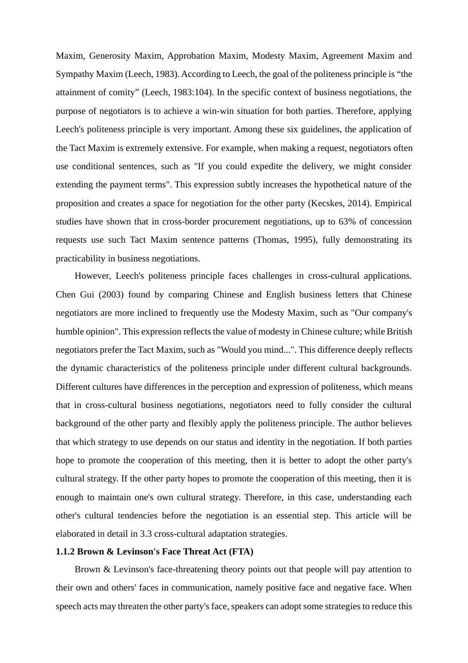 25年WP英语-礼貌原则在国际商务谈判中的应用研究0-7155.docx_第8页