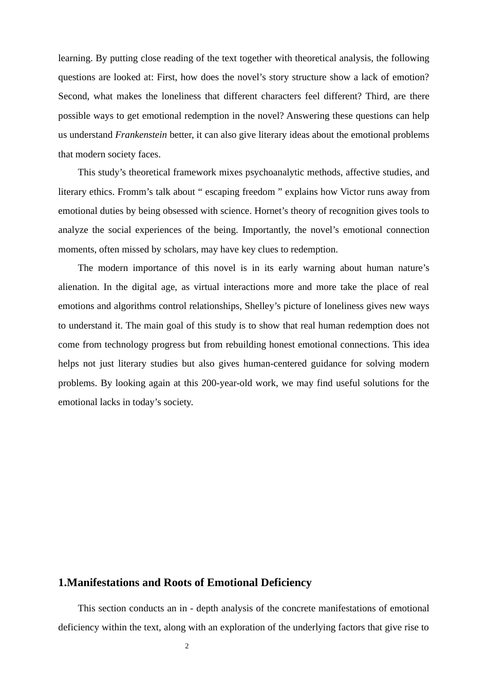 25年WP英语-孤独与人性救赎：《弗兰肯斯坦》中的情感缺失研究1.780-8952.docx_第6页