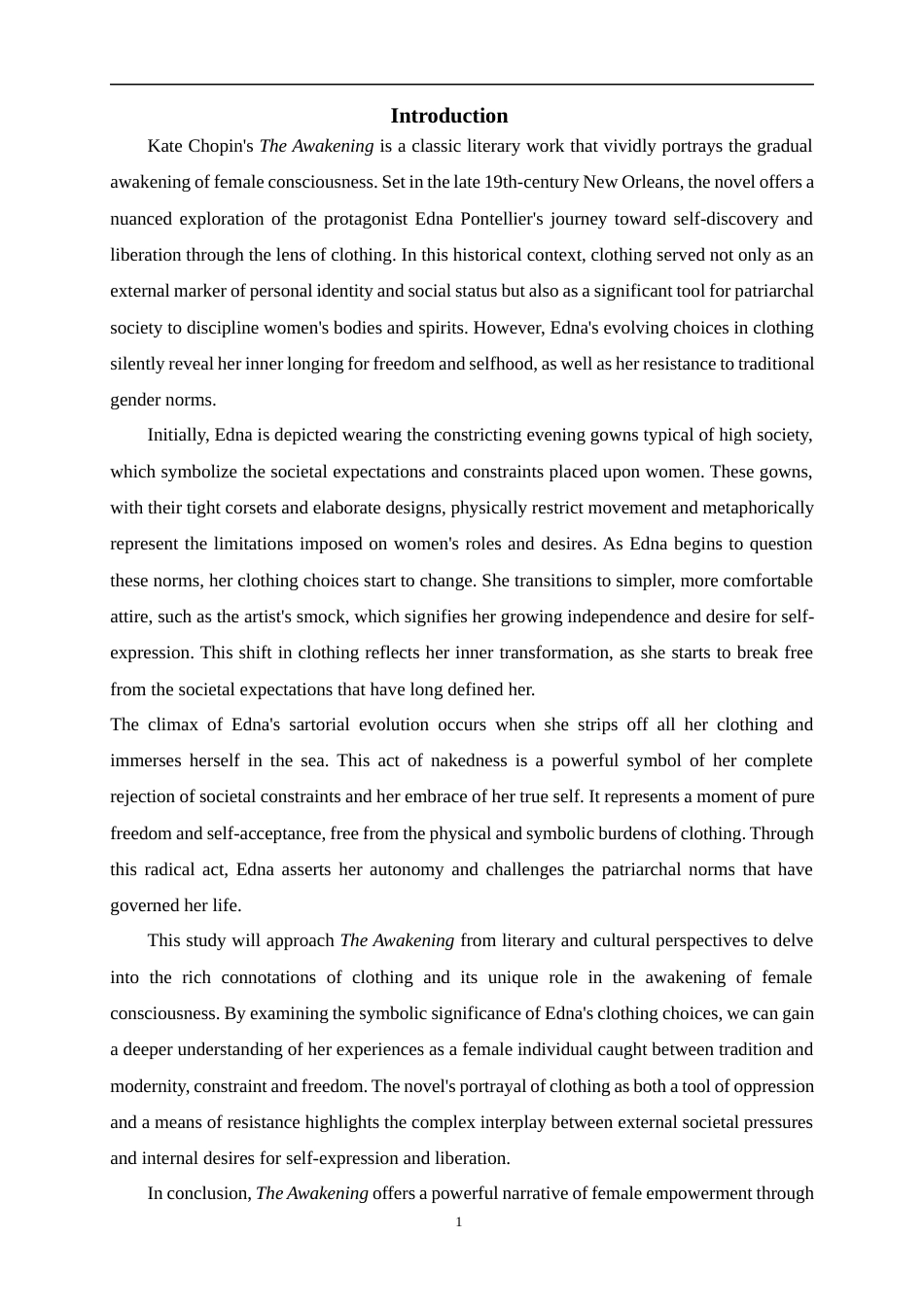 25年WP英语-服饰叙事：解码《觉醒》中女性意识的渐变历程0-10289.docx_第5页