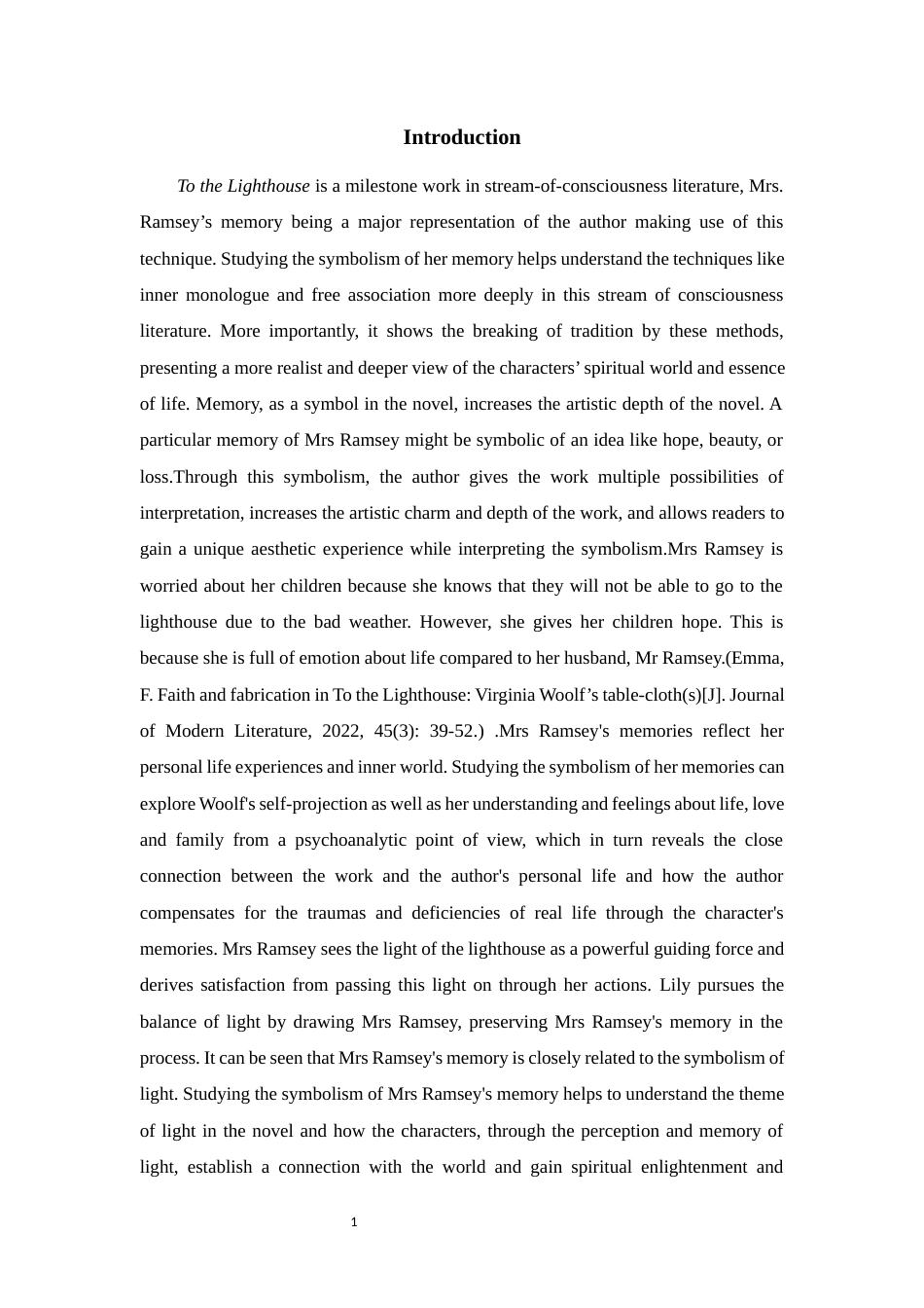 25年WP英语-《到灯塔去》中拉姆齐夫人记忆的象征意蕴10.570-7440.docx_第5页