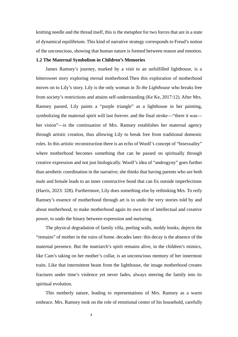 25年WP英语-《到灯塔去》中拉姆齐夫人记忆的象征意蕴10.570-7440.docx_第8页