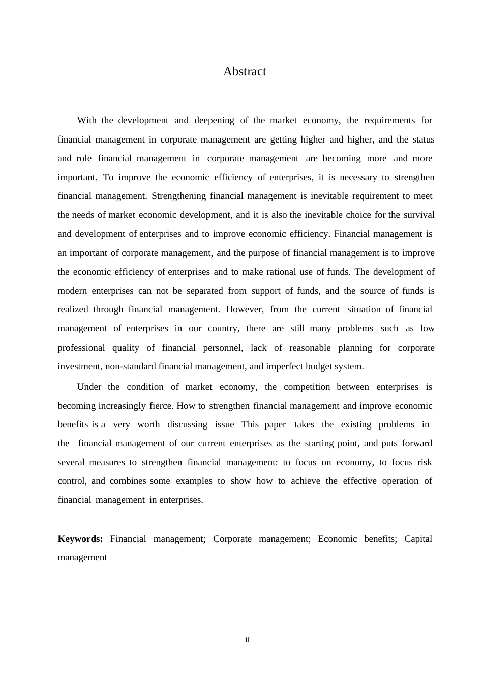 25年WP关键词：财务管理；企业管理；经济效益；资金管理-约12413字符.docx_第2页