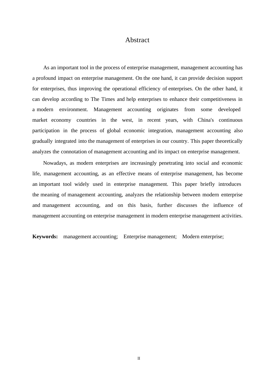 25年WP浅析管理会计对企业的影响0-10647.docx_第2页