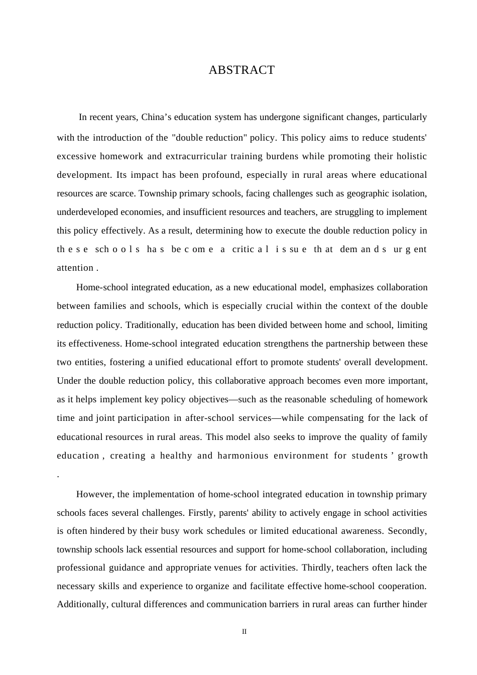 25年WP双减政策背景下乡镇小学家校-体化教育策略实施与讨论-终0-约15064字符.docx_第3页