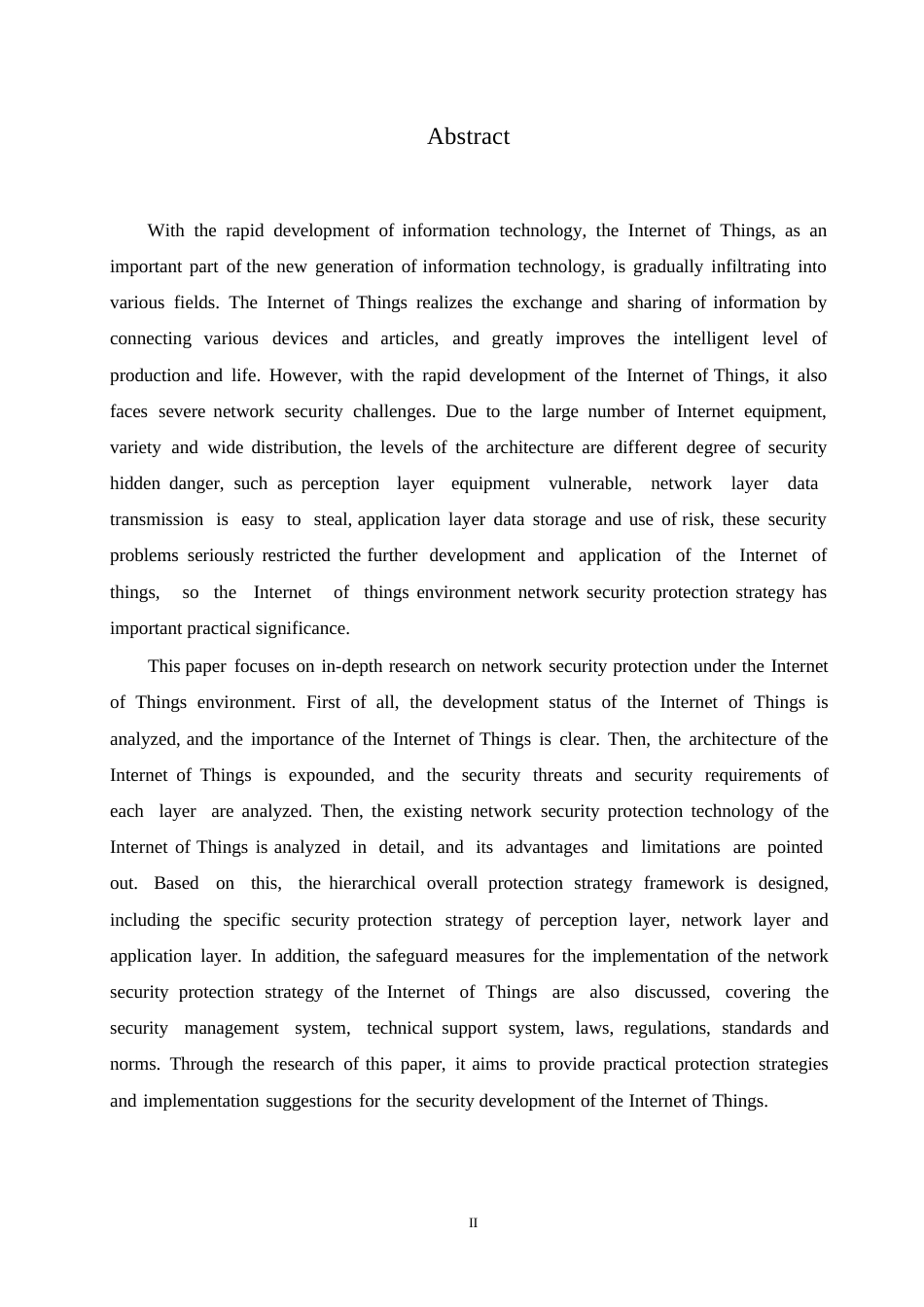 25年WP关键词：物联网；网络安全；防护策略；层次化；安全管理-约16839字符.docx_第2页