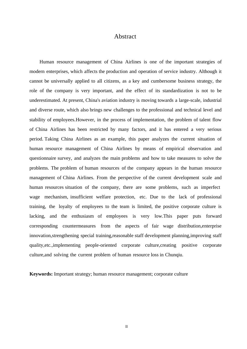 25年WP春秋航空公司人力资源流失问题研究0-约10995字符.docx_第2页