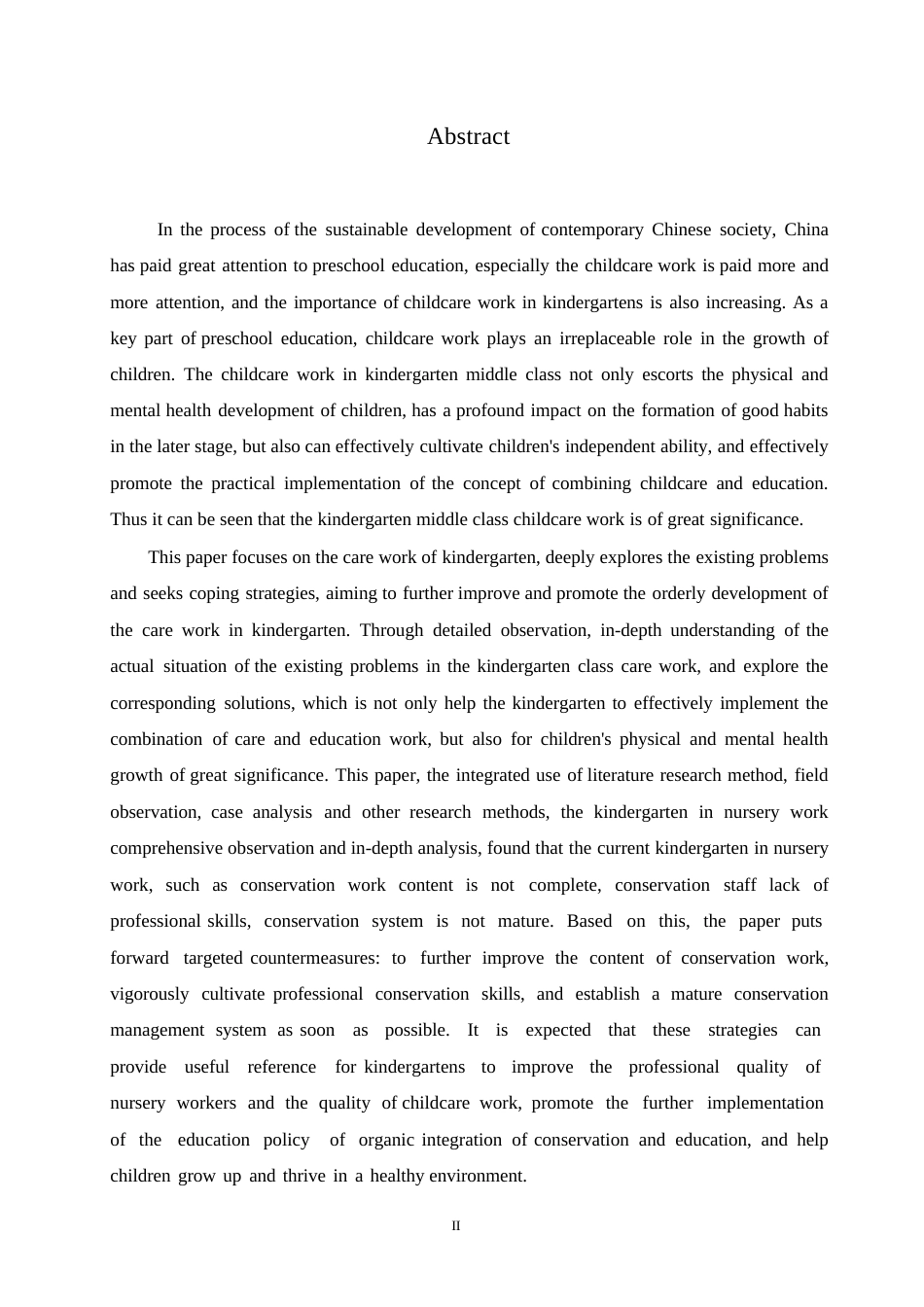 25年WP学前教育-幼儿园中班保育工作中存在的问题及应对策略-20.70-12288.docx_第2页