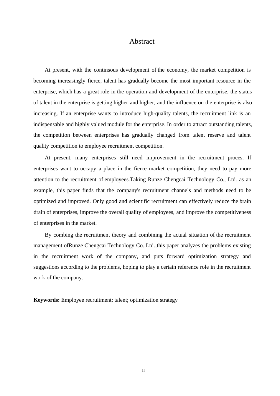 25年WP关键词：员工招聘；人才；优化策略-约10832字符.docx_第2页