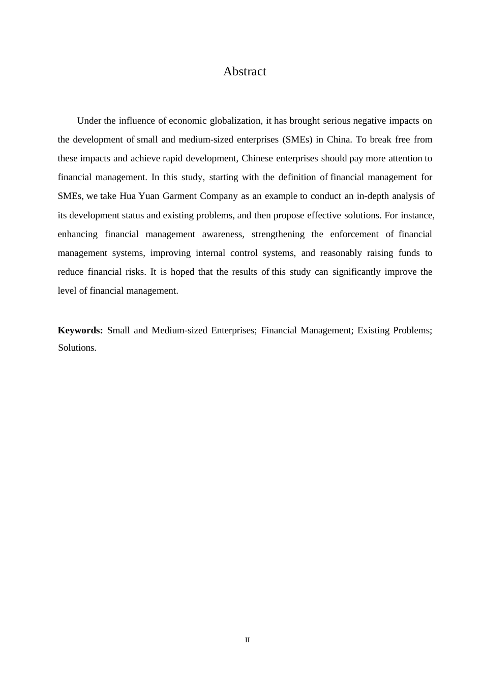 25年WP华元服装公司财务管理问题探析-约11439字符.docx_第2页