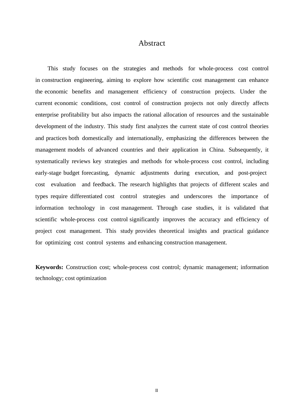 25年WP工程造价全过程成本控制的策略与方法-约12185字符.docx_第1页