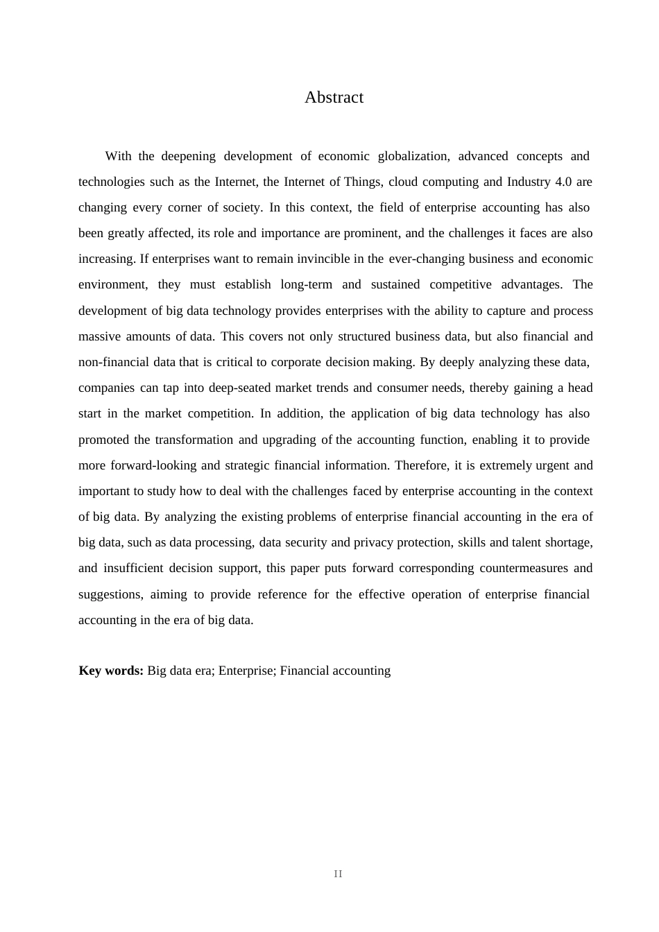 25年WP关键词：大数据时代；企业；财务会计-约14297字符.docx_第2页
