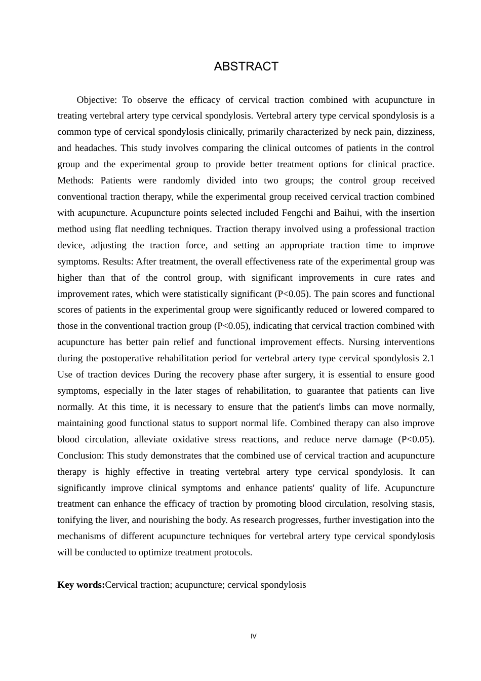 25年WP康复治疗学-颈椎牵引联合针灸疗法治疗椎动脉型颈椎病的效果分析-查重17.42AI0-6338.docx_第2页