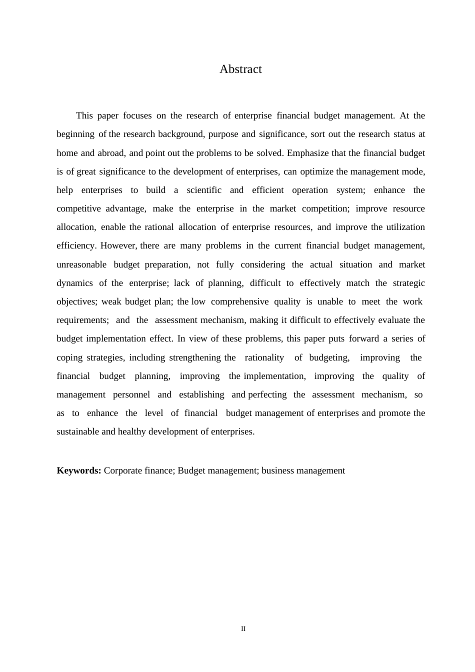 25年WP企业财务预算管理问题及应对措施0-约11354字符.docx_第2页