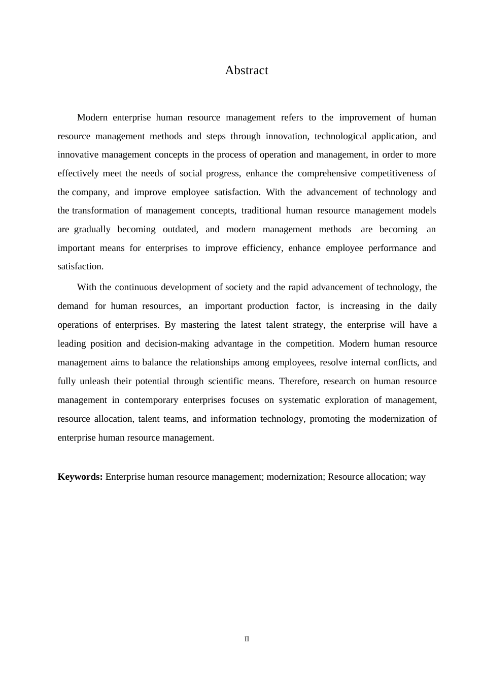 25年WP浅析企业人力资源管理的现代化0-约10364字符.docx_第2页